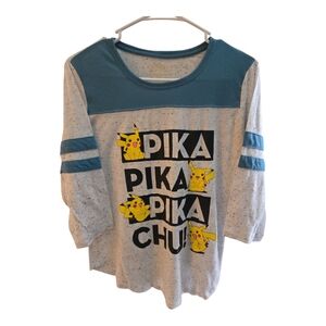 Pikachu Graphic Tee SZ M